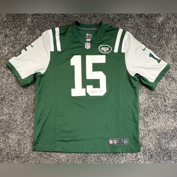 New York Jets Jersey Men’s Size XL Nike Brandon Marshall On-Field Football Green - Picture 1 of 8
